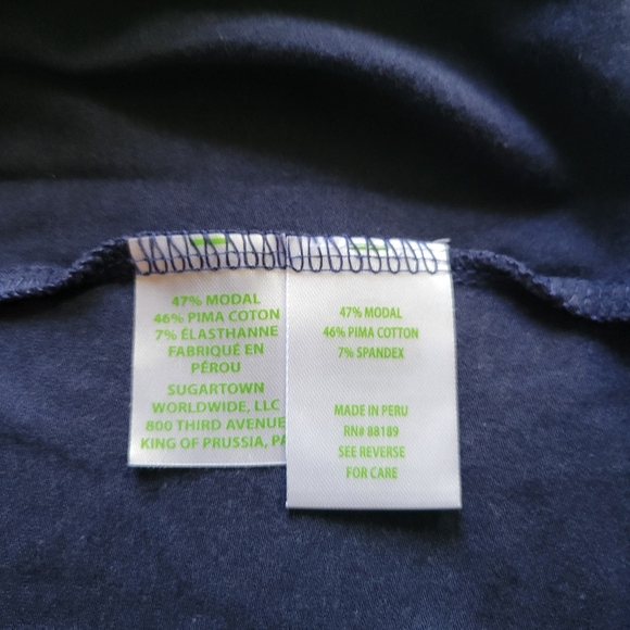 EUC Lilly Pulitzer Finn Top Size XXS - Picture 6 of 6